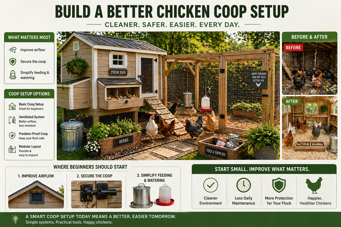 Chicken Coop Setup That Actually Works