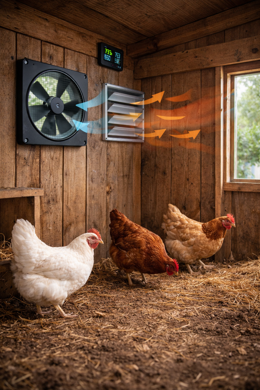 Chicken Coop Ventilation