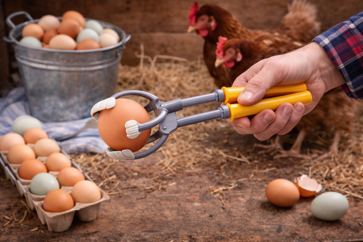 Chicken Egg Grabber