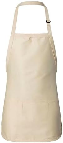 Personalized APRON with Pouch Pocket Adult Q4250 / Embroidery Text Apron/Custom Text Apron/Embroidery Apron