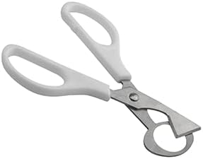 12Pack Stainless Steel Quail Egg Cutter Scissors Quail and Pigeon Egg Cutter Tool Quail Scissors Opener Quail Egg Cracker for Home Kitchen (Three Colors), Black+White+Grass (EGG-12P)