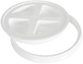Gamma2 Seal Lid White | For Pet Food Storage | Fits 3.5-7 Gallon Buckets | BPA Free | Pack of 12