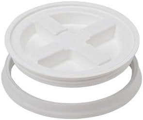 House Naturals 5 Gallon Food Grade, BPA Free, Made in USA, Plastic Bucket, 3 Colors, (Pack of 3) (5G-Pink-Magenta-Purple HN White lids)