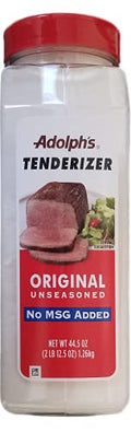 Adolph's Unseasoned Tenderizer, 44.5 oz