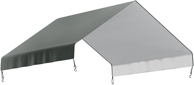 Chicken Run Cover Replacement, Waterproof Chicken Cage Tarp, Weatherproof Cover for Outdoor Duck Pen