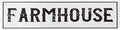 Farmhouse Metal Tin Sign (4''x16''), Vintage Wall Art Plaque - Waterproof & Dustproof for Home, Restaurant, and Bar Decor