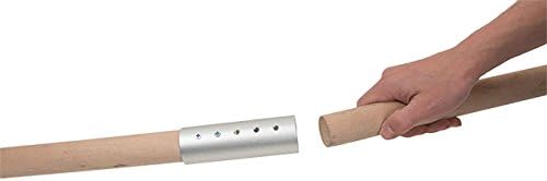 Omlet Chicken Perch | Enhance Your Outdoor Chickens Run with a Fun Accessory | Naturally Weather Resistant Perch with an Innovative Bracket Design | Eucalyptus Wood | 6ft