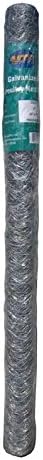 MTB SUPPLY Galvanized Hexagonal Poultry Netting Chicken Wire, 48" x 50' x 2" Mesh, 20GA