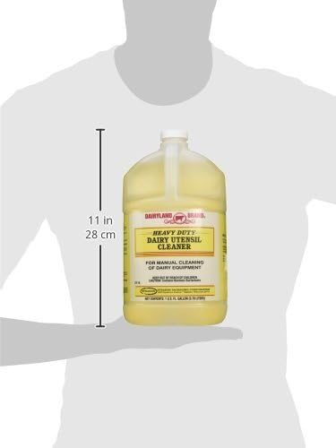 STEARNS packaging corporation st0016-db-gl10 Heavy Duty Dairy Utensil Cleaner, 1 Gallon