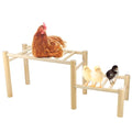 Chicken Perch, Roosting Ladder for Chicken Coop - burlywood, Pine Wood, Jungle Gym & Toys for Poultry by Vehomy