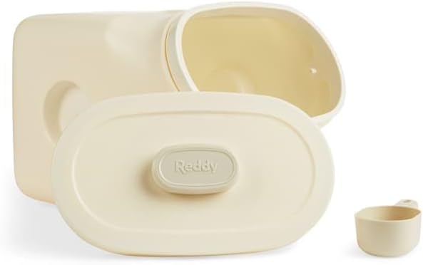 Reddy White Airtight Food Storage Container for Dogs, Medium, 25 lbs.