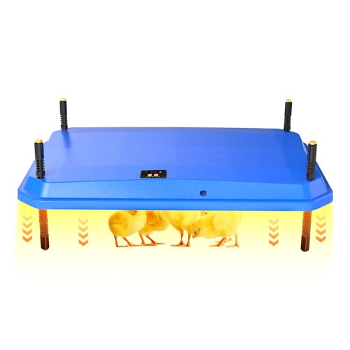 Chick Brooder Heating Plate, Brooder Heater for Chicks - Blue, Polyester by JELSVOP