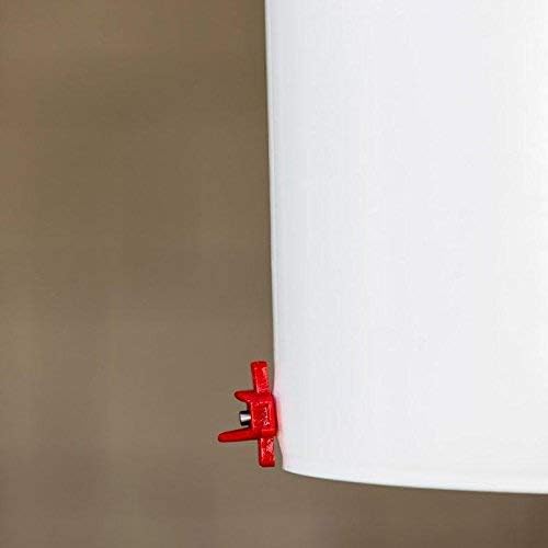Horizontal Side Mount Chicken Watering Nipples | Easy Install No Leak Automatic Water Feeder for Poultry - 100 Pack