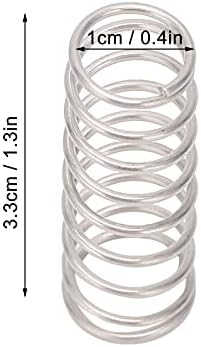 100PCS Poultry Drinker Spring, Pig Nipple Drinker Waterer Spring Small and Lightweight Iron Material Strong Spring for Automatic Pet Nipple Drinker