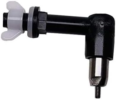 Stainless Steel Poultry Drinker Nipple (4 Pack) for Chickens, Chicks, Quail