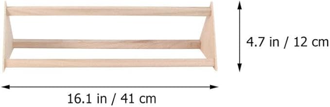 POPETPOP Chicken Perch - Wooden Chicken Roosting Bar Bird Perch Coop Accessories Chick Stand Trainning Toy Coop Toys for Hens Chicks Birds