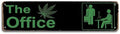 The Office Vintage Metal Tin Sign - UV Protected, Easy to Install - Perfect for Home Bar, Man Cave, or Garage Decor, Funny Gift Item"