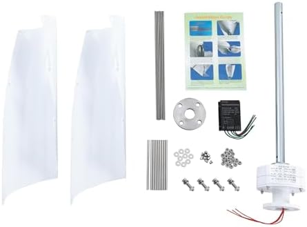 10000W Veal Axis Wind Generator with MPPT Controller – Efficient 12V Renewable Energy Solution for RVs, Yachts, Farms & Off-Grid Power Systems