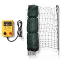 Fence Energizer with Electric Poultry Netting