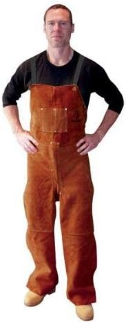 Tillman 5300A 24" X 54" Premium Side Split Cowhide Split-Leg Bib Apron