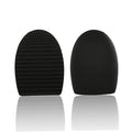 FRCOLOR Silicone Makeup Brush Cleaning Handheld Tool for Effortless Cosmetic Brush Care Portable and Design for Home and Travel Use