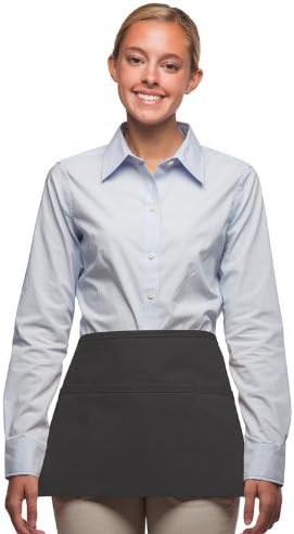 DayStar Apparel Style 100R - Reversible Three Pocket Waist Apron - Double Sided Waist Apron