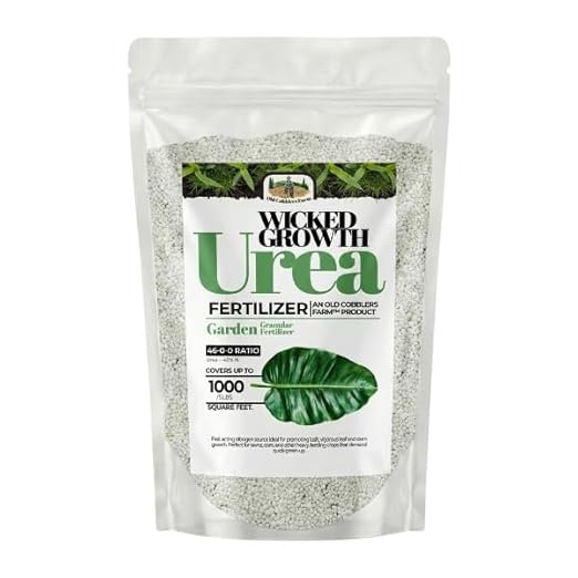 Old Cobblers Farm™ Wicked Growth High-Efficiency 46-0-0 Fertilizer - Urea - Fast-Acting Nitrogen Source for Lush Growth in Gardens & Farms -Soluble (5 lbs | 10 lbs | 15 lbs | 20 lbs) (10lbs)