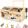 Intelligent Chicken Brooder Box for Chick with Smart Thermostat 32" Wide - Wood by Kerty
