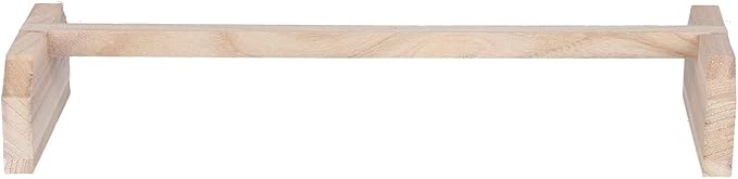 2 Set Chicken Wooden Perches, Large Bird Roosting Bar for Hens and Parrots, Natural Wood Training Stand with Sturdy Base for African Grey, Safe Non - Pet