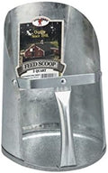 Miller Feed Scoop 3 Qt Galvanized, Steel