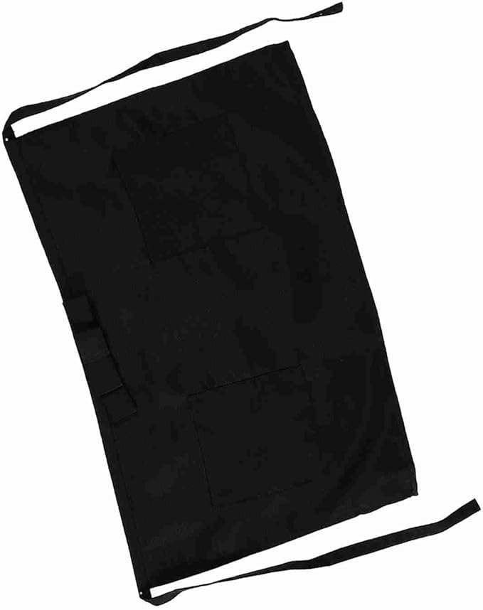 Ymiko Apron, Half Length Aprons With Pockets for Kitchen or Serving