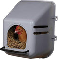 4 PACK of LARGE WALL Mount EGG NESTING NEST BOXES with PERCH for CHICKEN COOP HEN HOUSE POULTRY