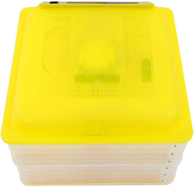 ROVSUN Egg Incubator with Automatic Turner Intelligent Temperature & Humidity Control for for Hatching Eggs Chicken Ducks Goose Birds Hatching Poultry Hatcher W/Three Output Channels (112 Eggs)