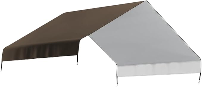 Large Chicken Coop Cover Cloth Waterproof Dustproof Chicken Cage Cover Canopy for Yard, Garden, Coffee