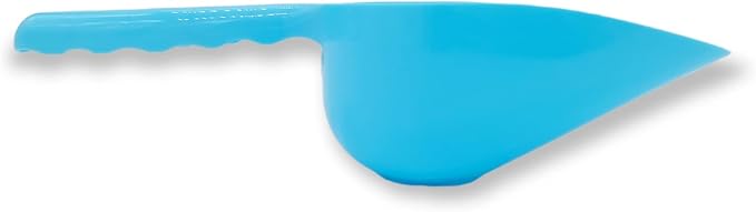 Handy Housewares Colorful BPA-Free Pet Food Scoop - Measures Up To 1 Cup (Blue, 1 Pack)