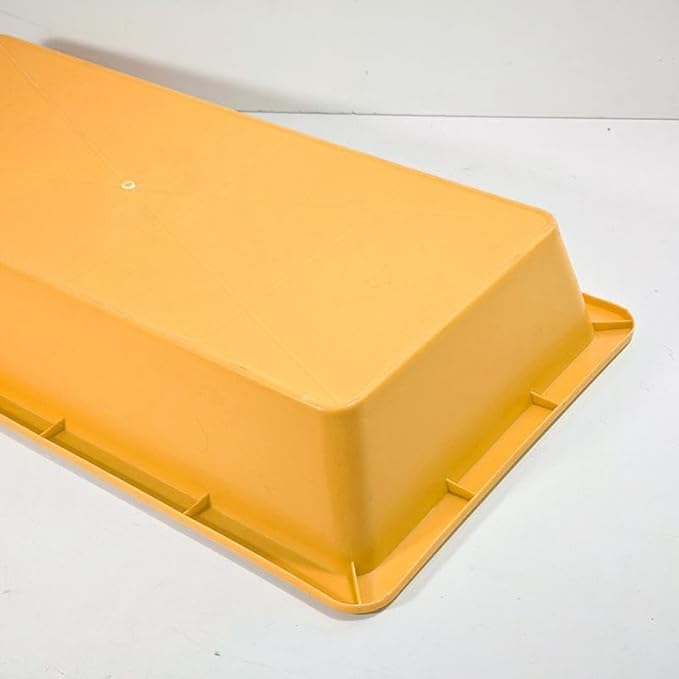 Livestock Feed Trough Storage Box Easy to Clean Multofunctional Feeder Toy Storage Bin for Cow Farm Animal Sheep Alpacas