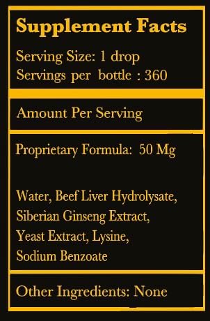 Poultry Growth Booster for Chickens Roosters Hens Turkeys and More - Water Soluable Blend - 15mL