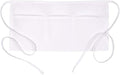 FAME 3 Pocket Waist Apron F9-34" L X 23" W - 65/35 Poly/Cotton Twill - Waitress/Waiter Apron - One Size Fits Most - Unisex