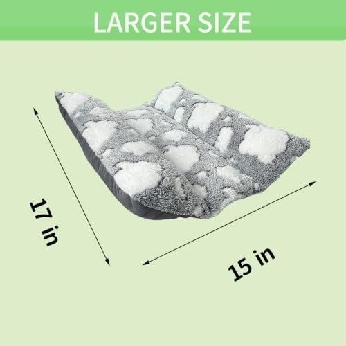 Double-Sided & Washable Bunny Bed, Thickened and Softer Rabbit Bed - One Size, Gray, Polyester - Image 6