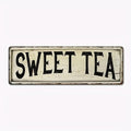 Rustic Metal Tin Sign for Home, Living Room, Toilet, Bar, and Coffee Shop Wall Decor - Vintage Style Wall Art with Frameless Design