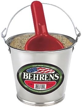 Behrens Galvanized Steel Utility Pail, 2-Quart, Silver