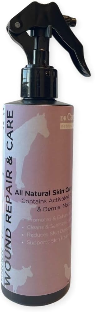 Healthy Ponds Solutions Pet Products Wound Spray for Livestock – Veterinarian-Formulated Healing Spray – Promotes Fast Recovery of Cuts, Irritations & Itchy Skin – 8 oz