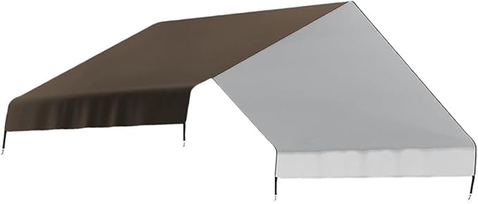 Large Chicken Coop Cover Cloth Waterproof Dustproof Chicken Cage Cover Canopy for Yard, Garden, Coffee