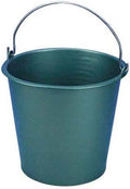 Agricultural Bucket 16 L – Plastic with Metal Handle – Diameter 33 x Height 29 cm – Green