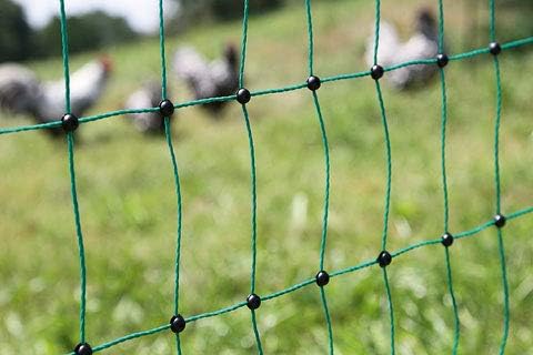 Kerbl 292273 Poultry Net 25 m / 106 cm Double Tip Green