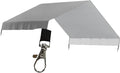 Large Chicken Coop Cover, Sturdy Chicken Coop Tarp Waterproof Cloth Canopy, Gray