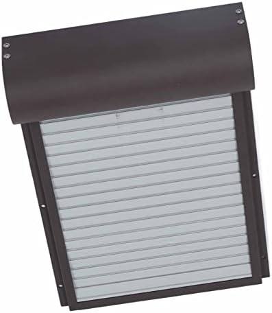 Chicken Coop Door Automatic Solar Powered Coop Door, Solid Metal Rolling Curtain Chicken House Door with Timer for Chicken Duck Poultry, Electric Chicken Door Solar Coop Door