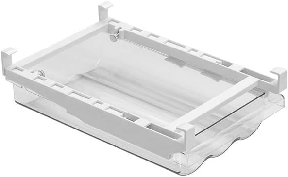 Egg Holder for Refrigerator, Fridge Egg Storage Tray, Clear Plastic Egg Drawer for Refrigerator, Space Saver Egg Storage Container & Organizer