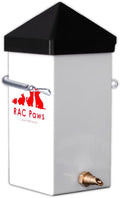 RAC Paws by RentACoop 32oz(1L) Small Animal Drinker with No-Drip Brass Nozzle - Suitable for Small Pets, Bunnies, Hamsters, Guinea Pigs, Hedgehogs, Rabbits, Chinchillas, Mice and Rats