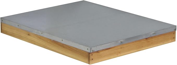 Wax-Coated 10 Frame Beehive - Starter Kit Starter Kit With 5 Frames